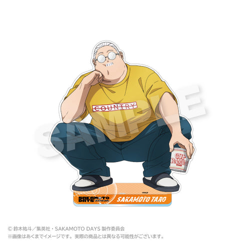 『SAKAMOTO DAYS』BIGアクリルスタンド しゃがみこみVer. 坂本太郎 A